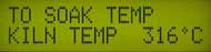 4th sequenced display during fast heating
